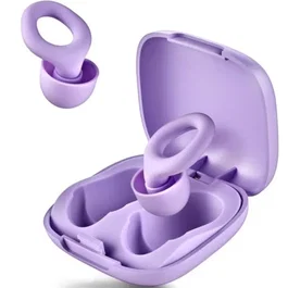 NGS NOON PURPLE Tapones de silicona para los oídos Púrpura